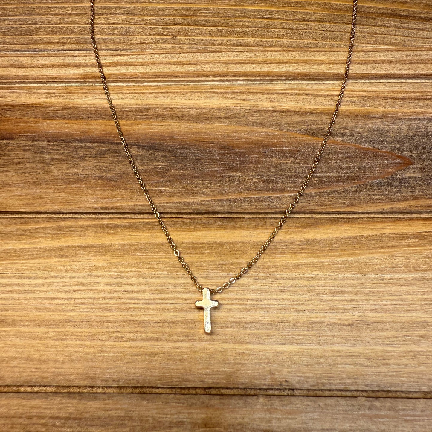 Classic Mini Cross Necklace