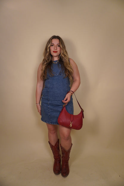 Classic Denim Mini Dress