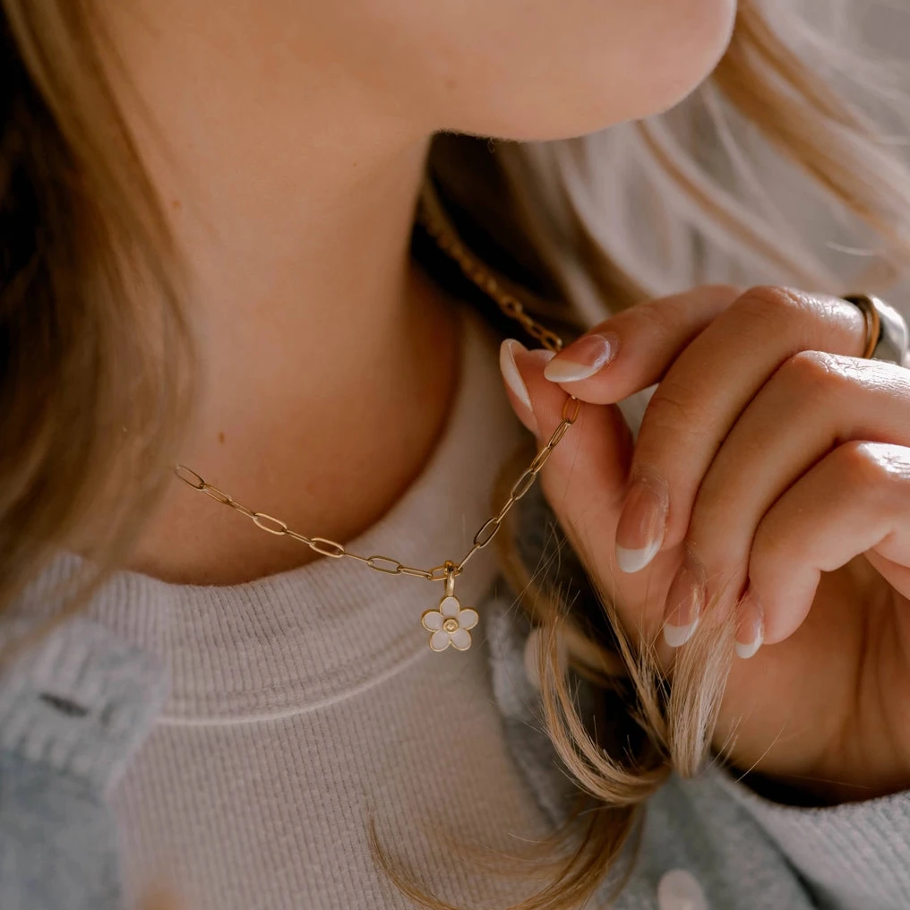 Consider the Wildflowers Charm Necklace
