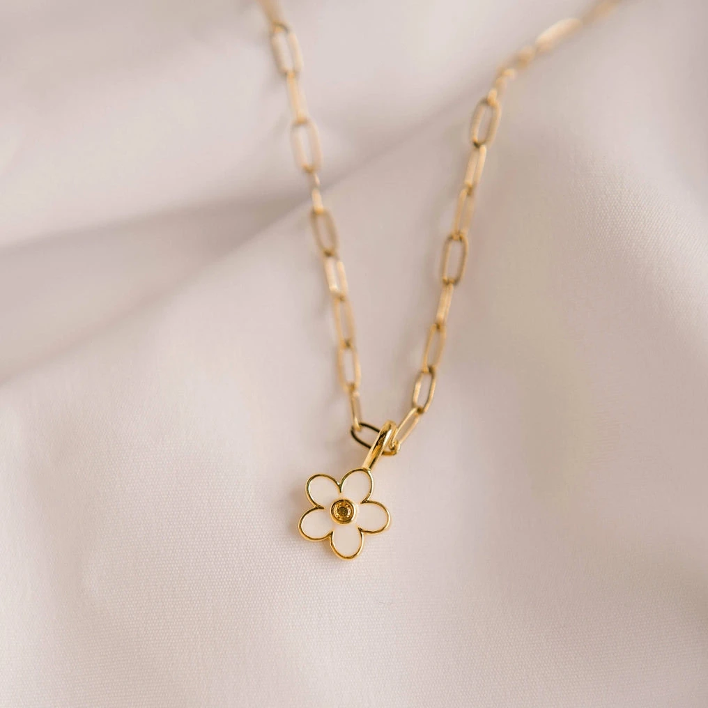 Consider the Wildflowers Charm Necklace