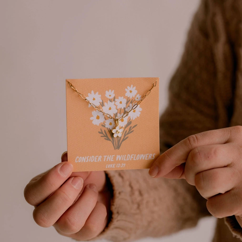 Consider the Wildflowers Charm Necklace