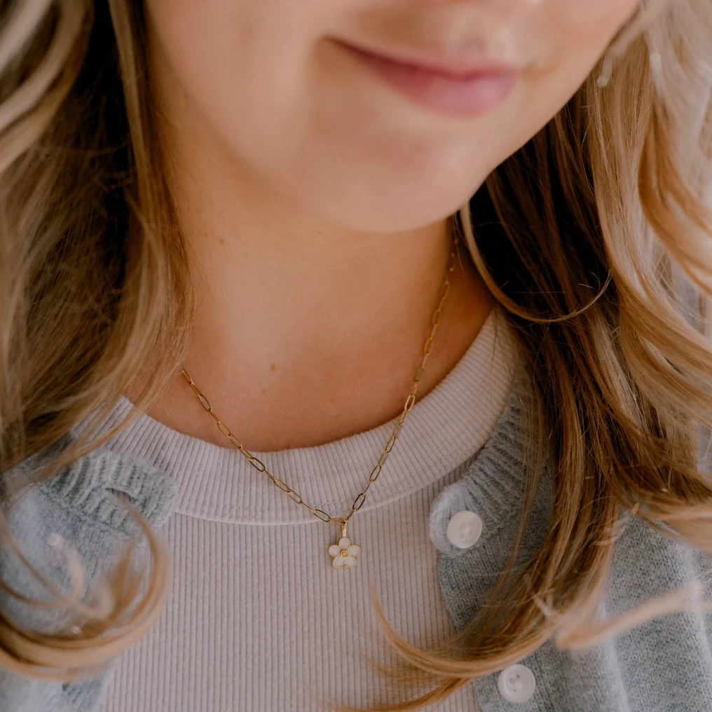 Consider the Wildflowers Charm Necklace