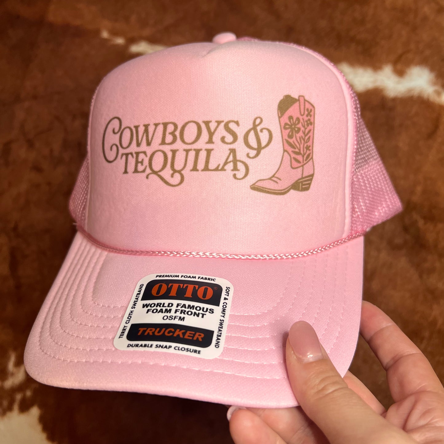 Cowboys & Tequila Trucker Hat