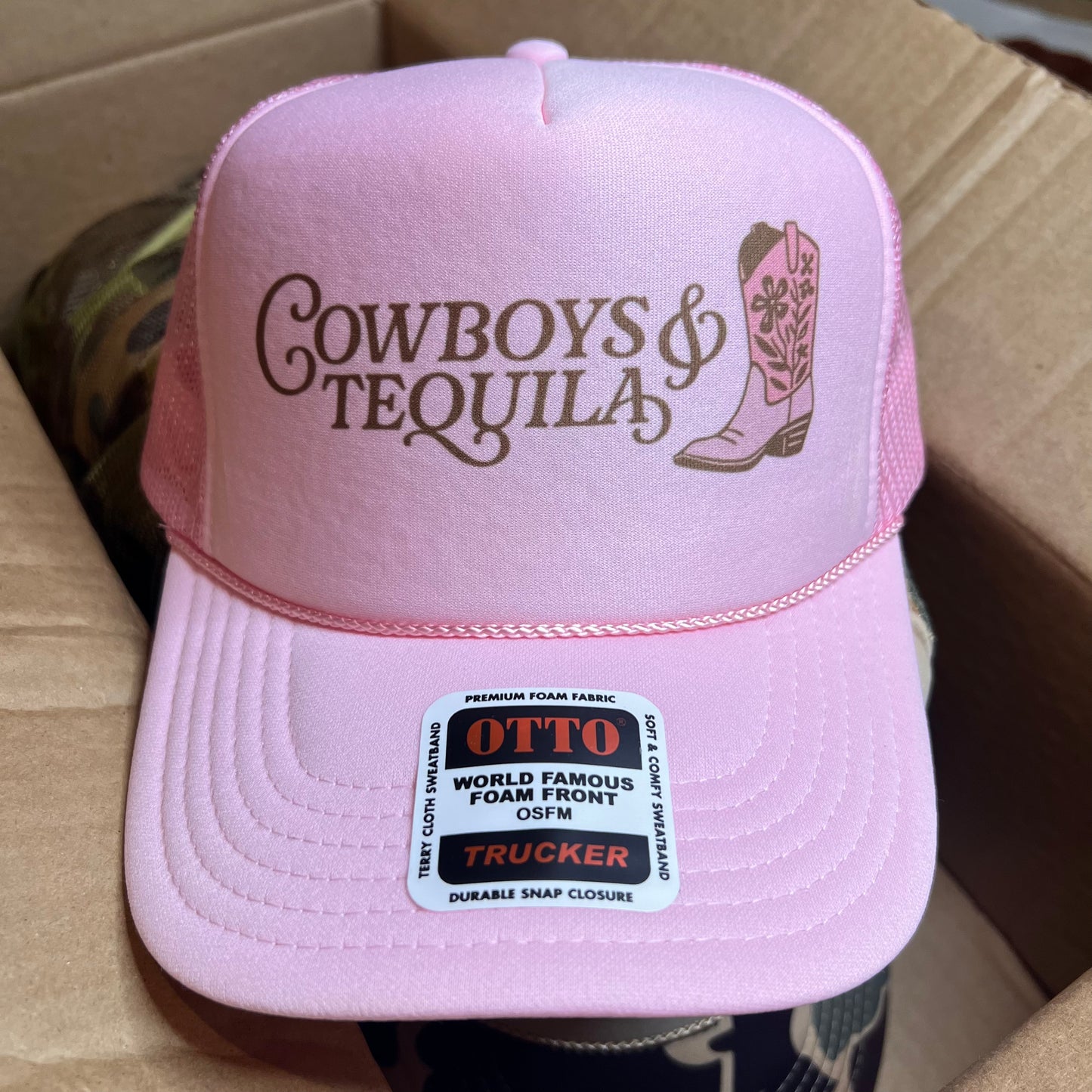 Cowboys & Tequila Trucker Hat