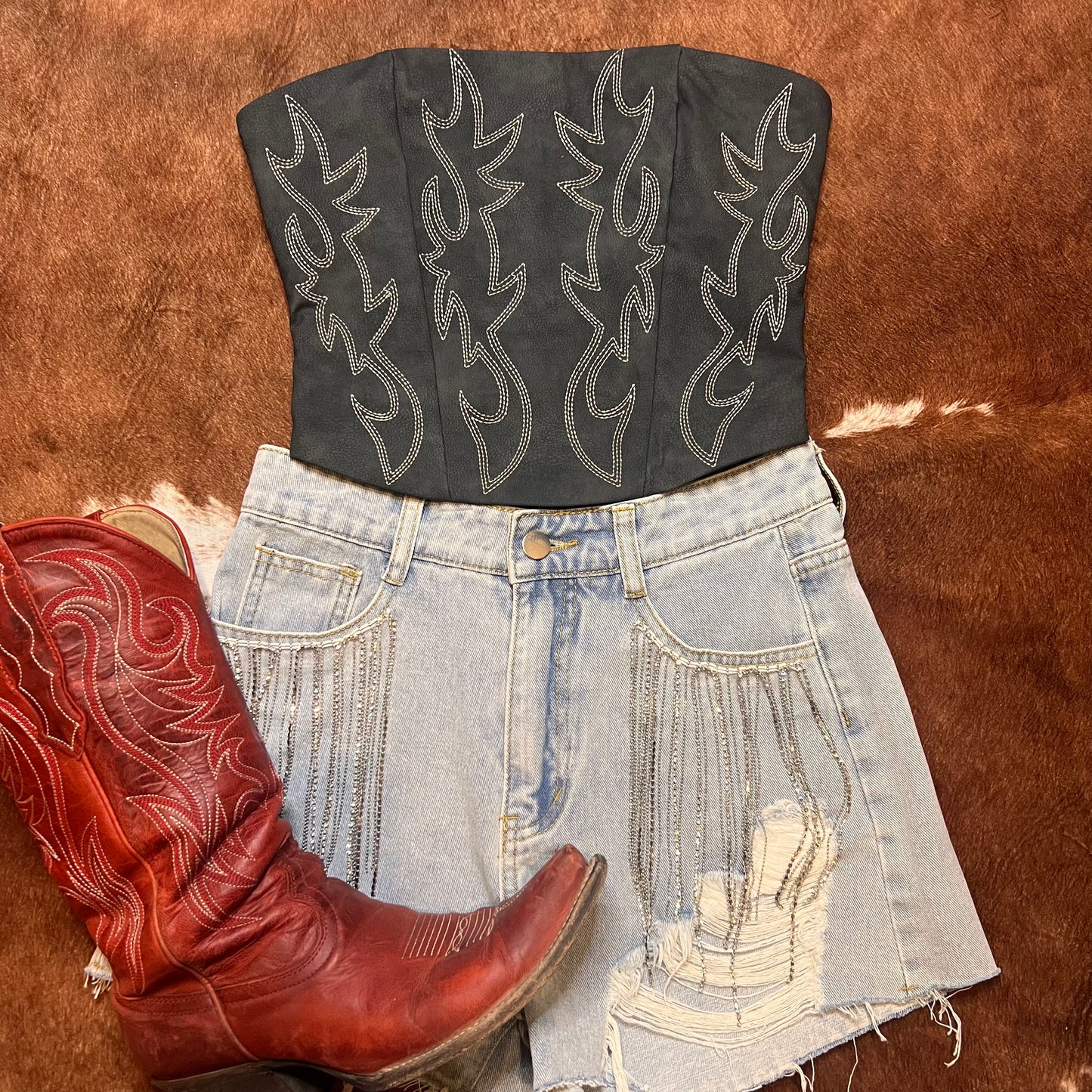 Cowgirl Corset Top