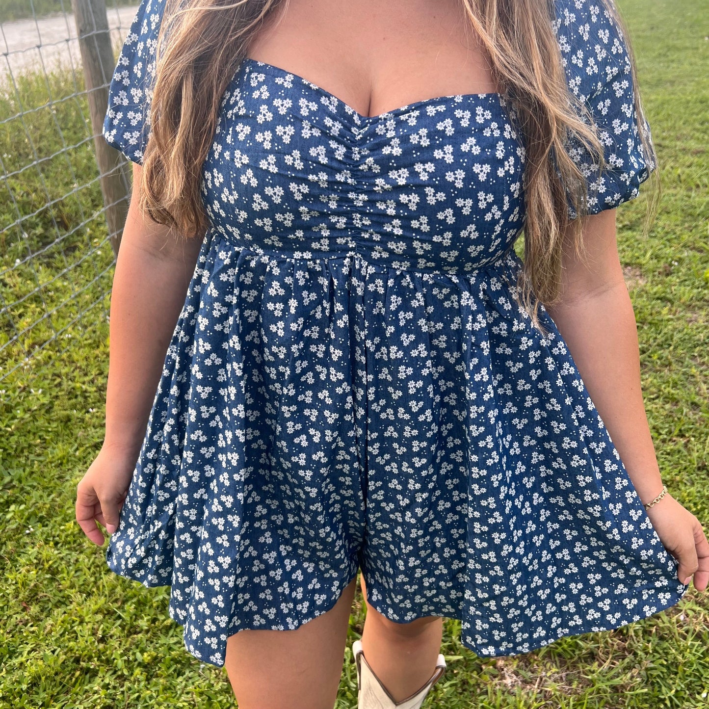 Daisy Babydoll Romper