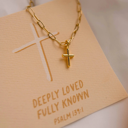 Deeply Loved Charm Necklace