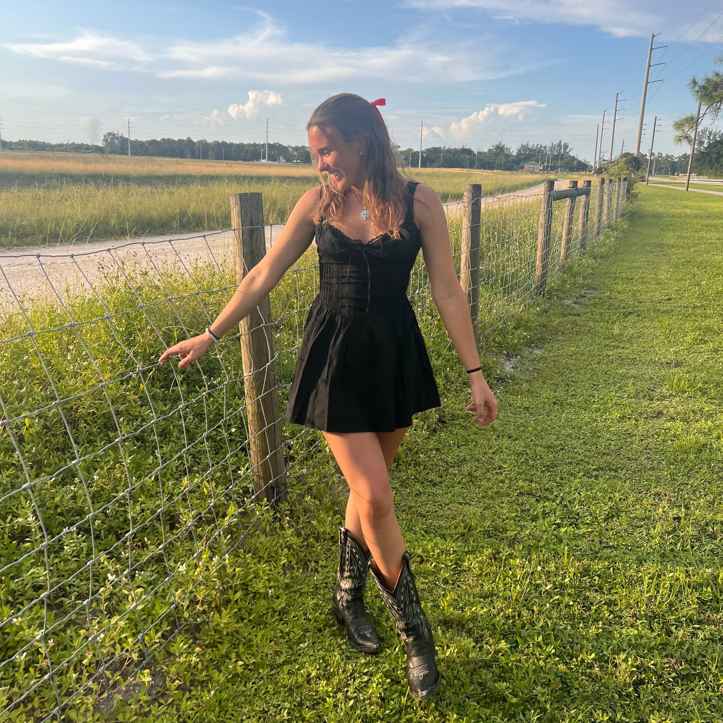 Little black dress, country concert dress, western fashion ideas