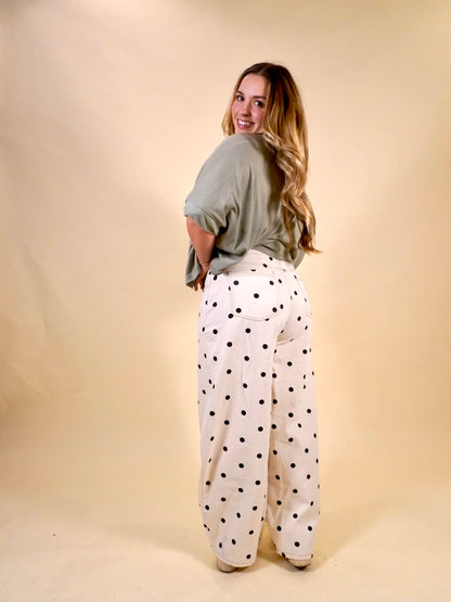 Dottie Barrel Jeans | Black