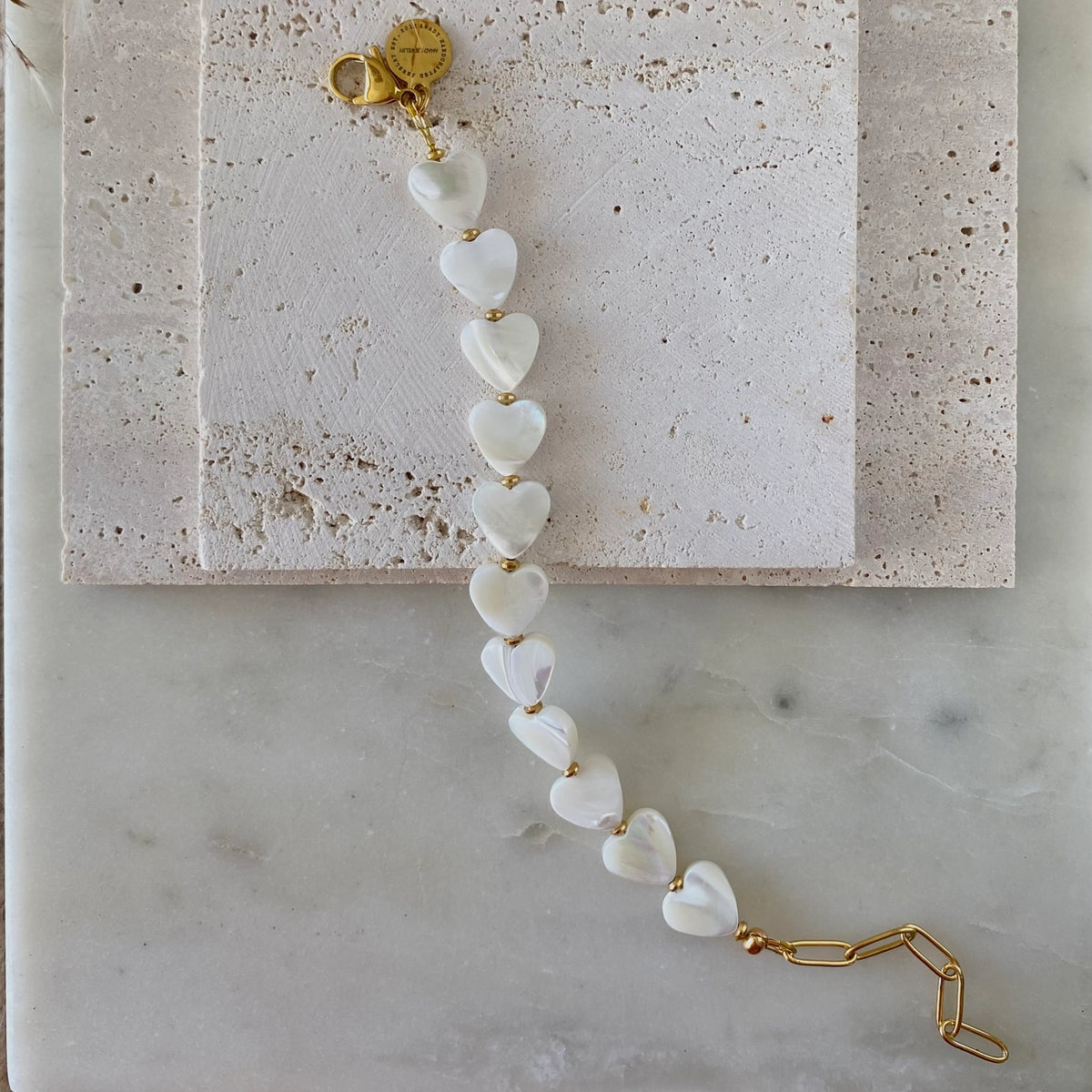 Endless Love Pearl Bracelet | 18K Gold Plated