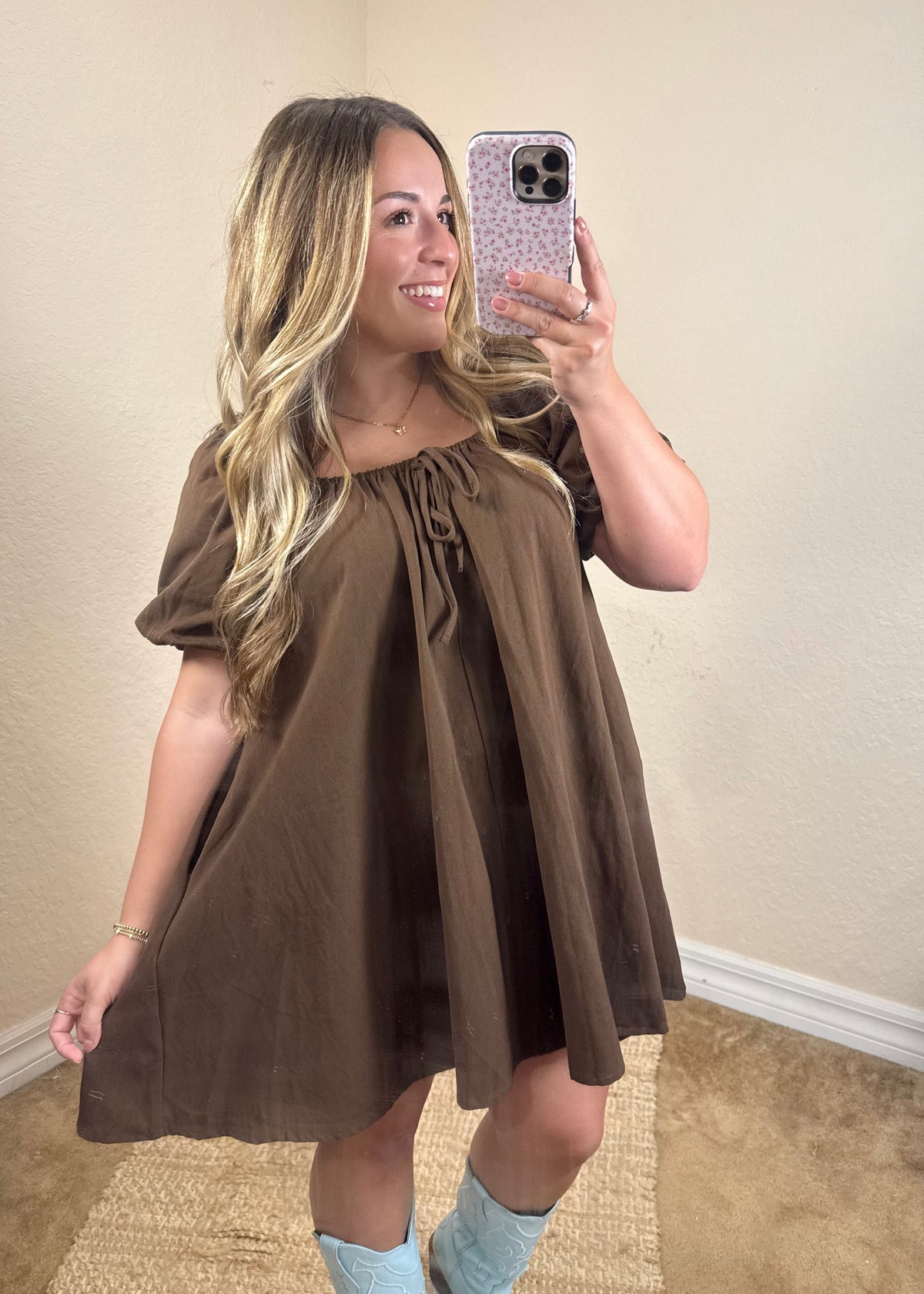 Espresso Mini Dress