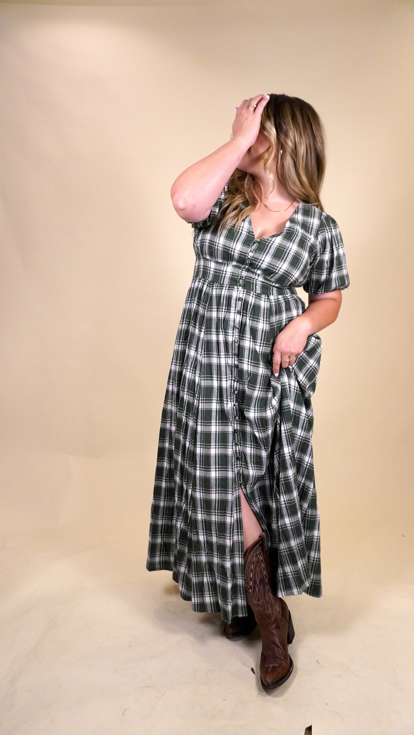 Evergreen Maxi Dress