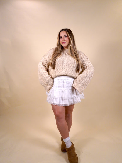 Feeling Flirty Ruffle Mini Skirt