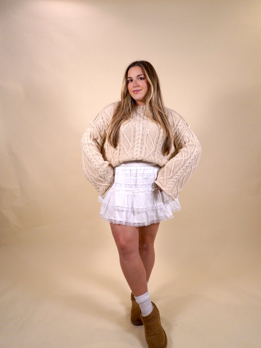 Feeling Flirty Ruffle Mini Skirt