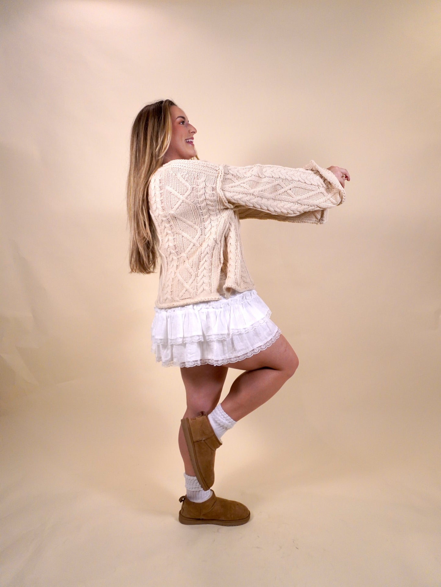 Feeling Flirty Ruffle Mini Skirt