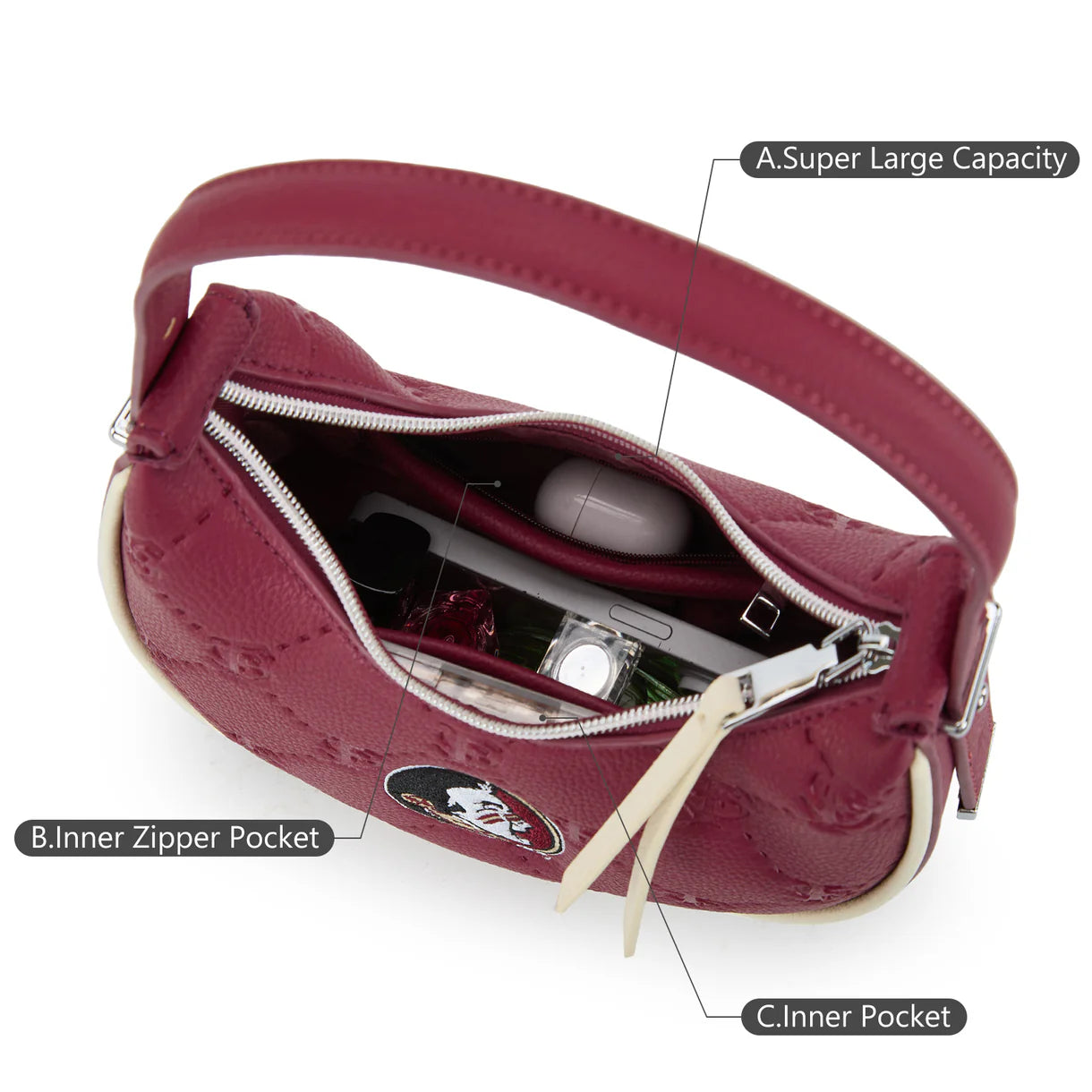 Game Day Shoulder Bag | Seminole