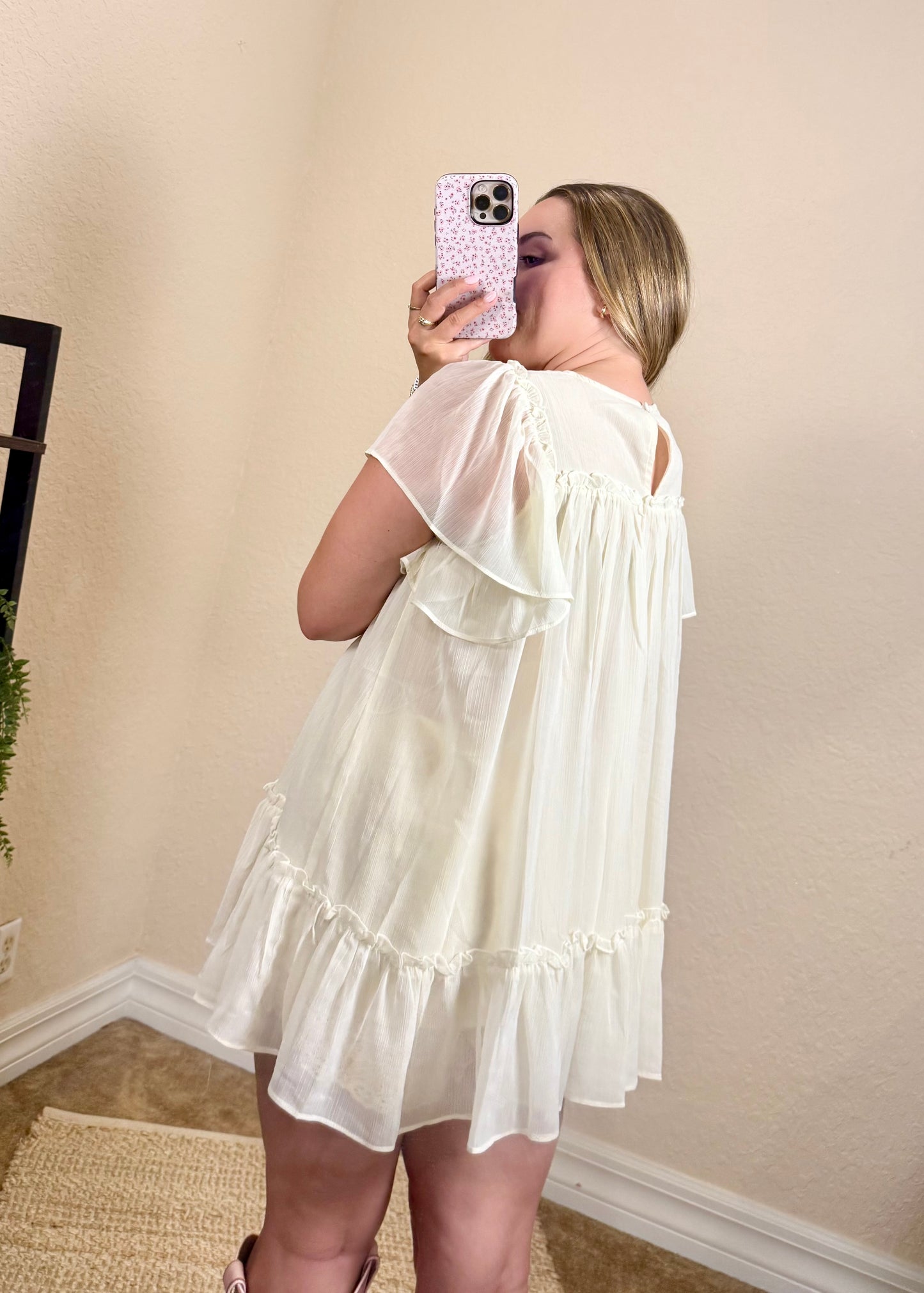 Georgia Ruffle Sleeve Blouse