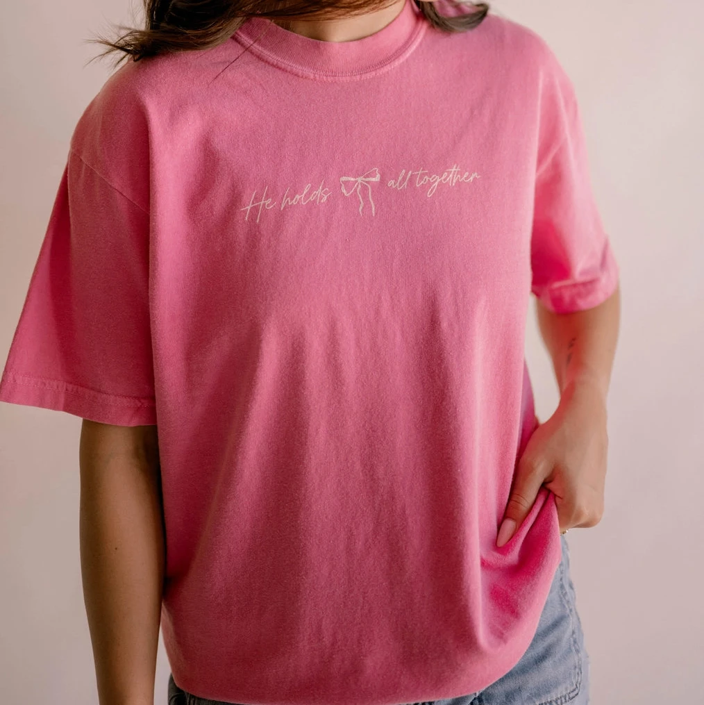 He Holds All Together Tee