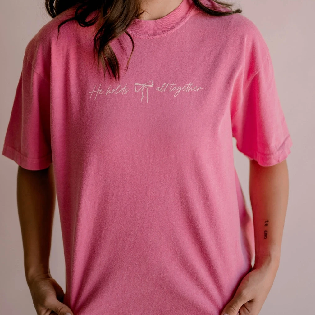 He Holds All Together Tee