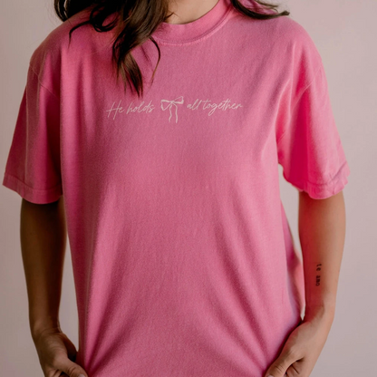 He Holds All Together Tee