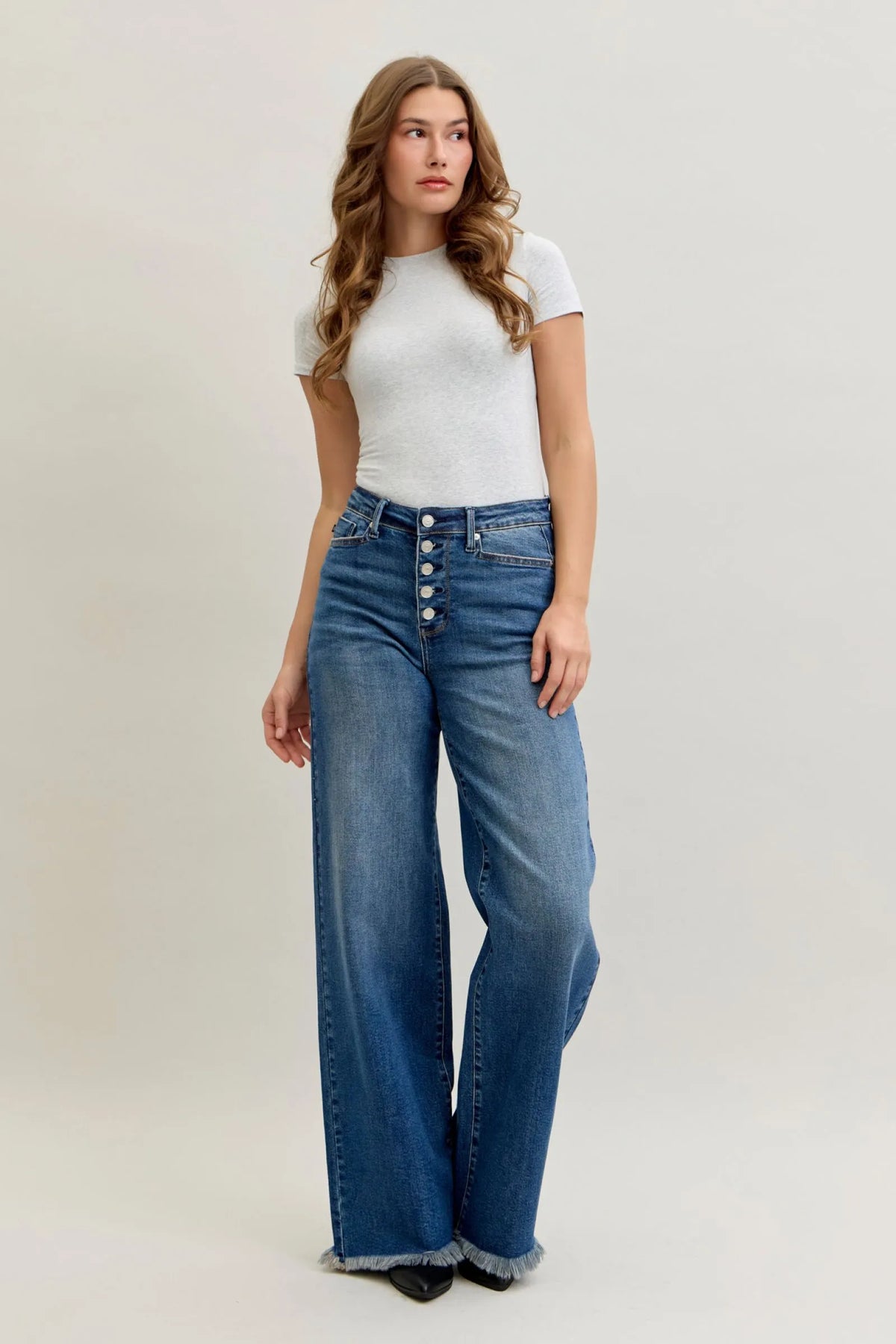 Judy Blue High Waist Column Jeans