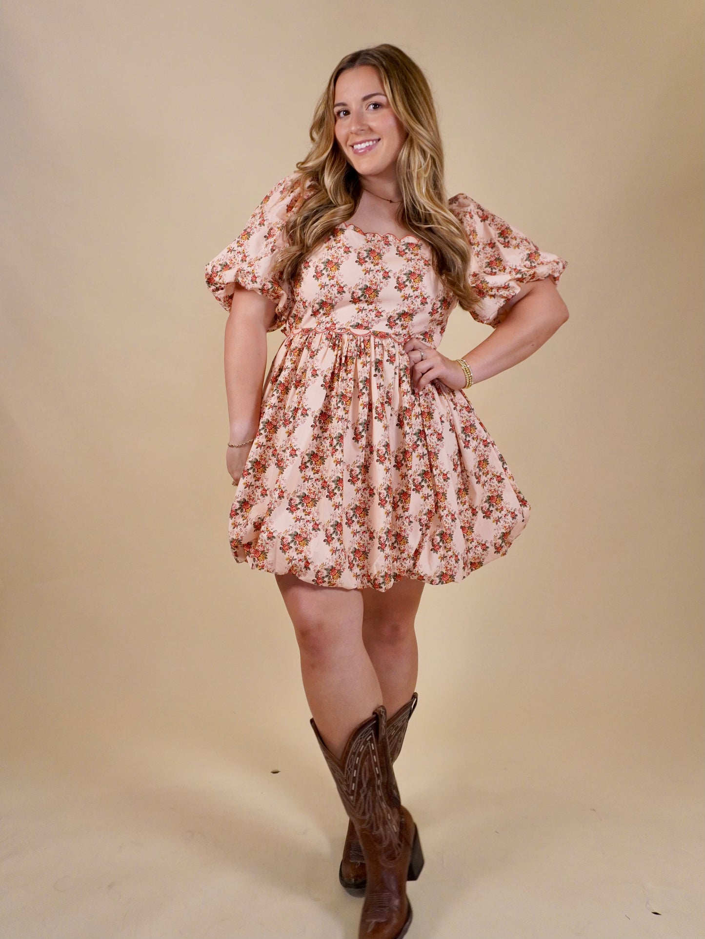 Juliet Floral Mini Dress