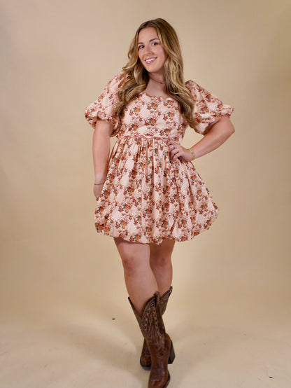 Juliet Floral Mini Dress