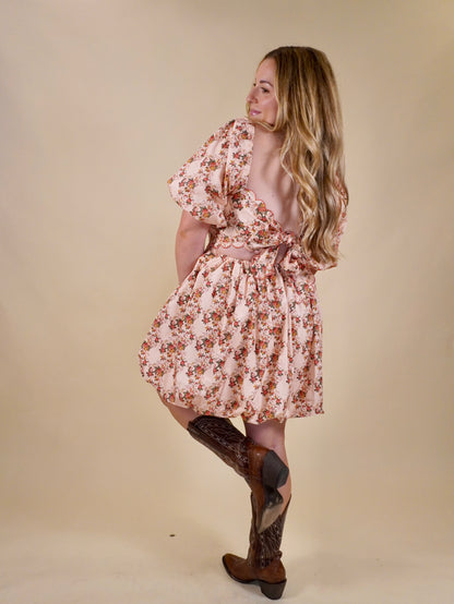 Juliet Floral Mini Dress