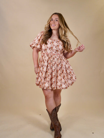 Juliet Floral Mini Dress