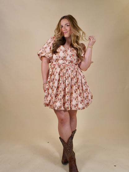 Juliet Floral Mini Dress