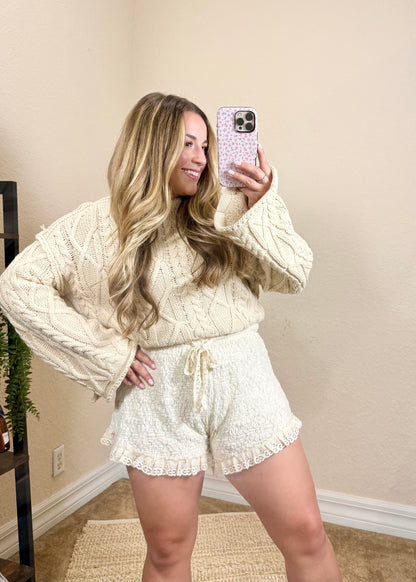 Lottie Textured Shorts