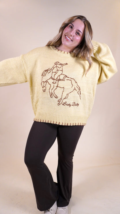 Lucky Baby Stitch Sweater