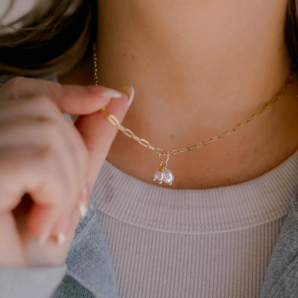 Made in His Image Charm Necklace