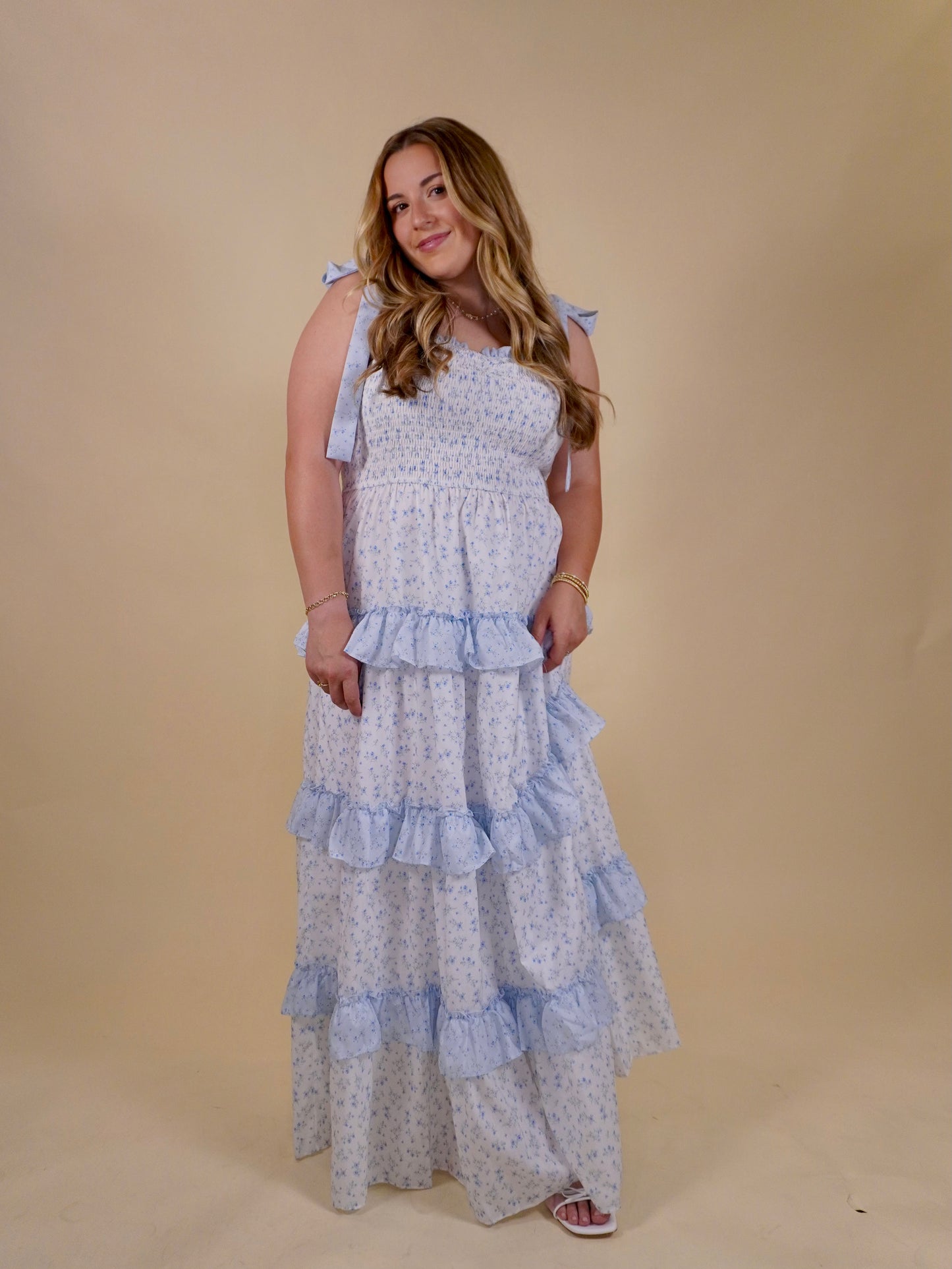 Madelyn Ruffle Maxi Dress