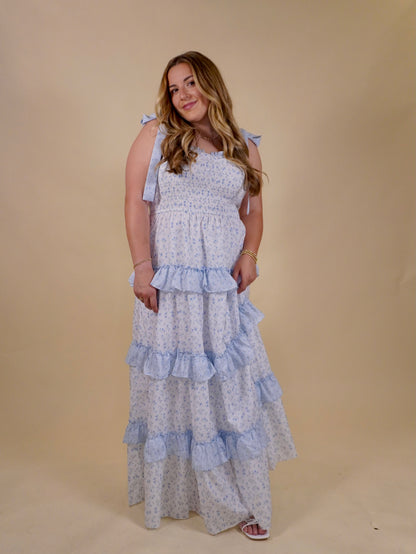 Madelyn Ruffle Maxi Dress