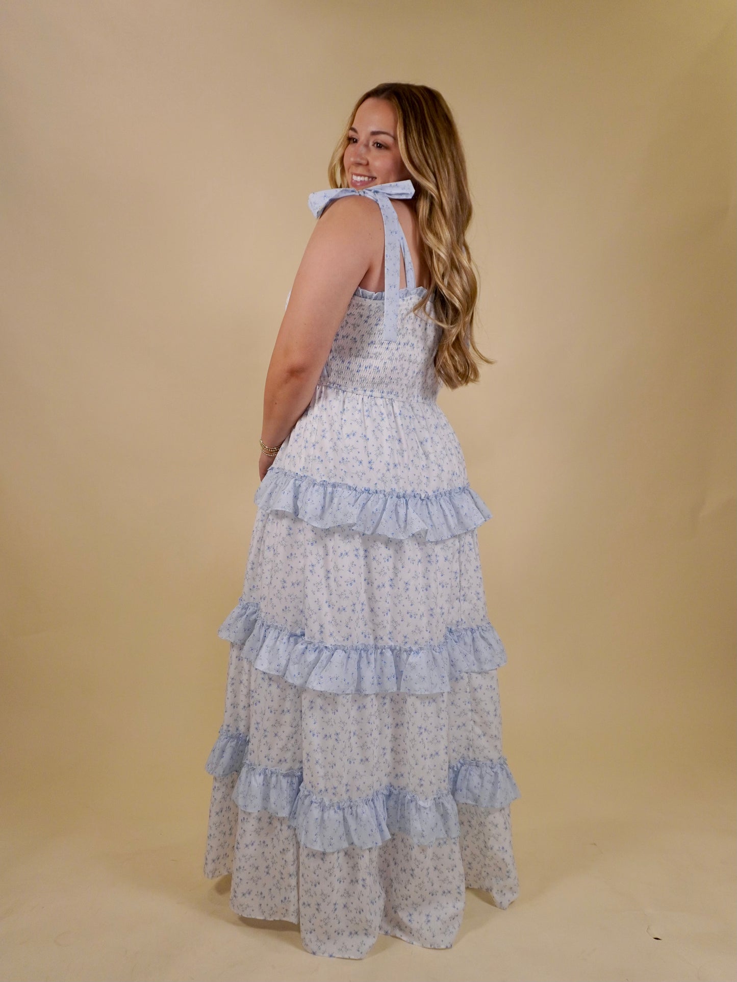 Madelyn Ruffle Maxi Dress