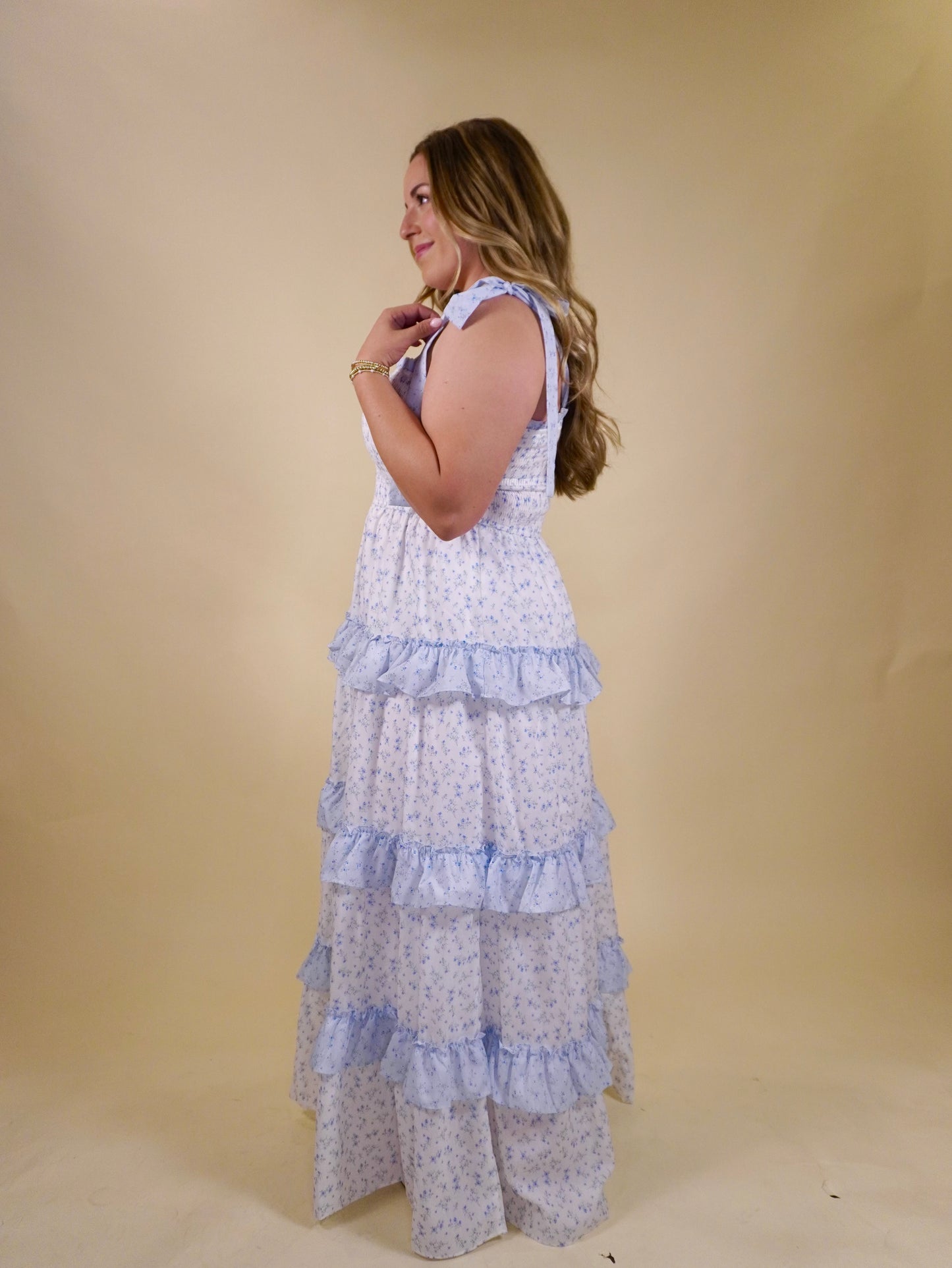Madelyn Ruffle Maxi Dress