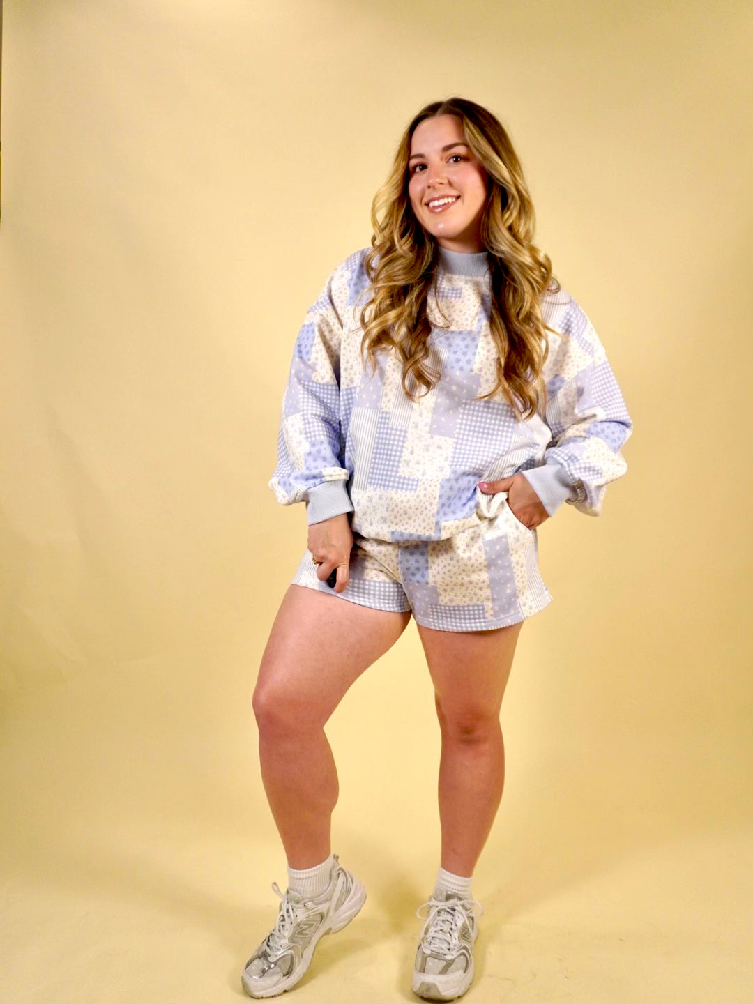 Patchwork Lounge Shorts