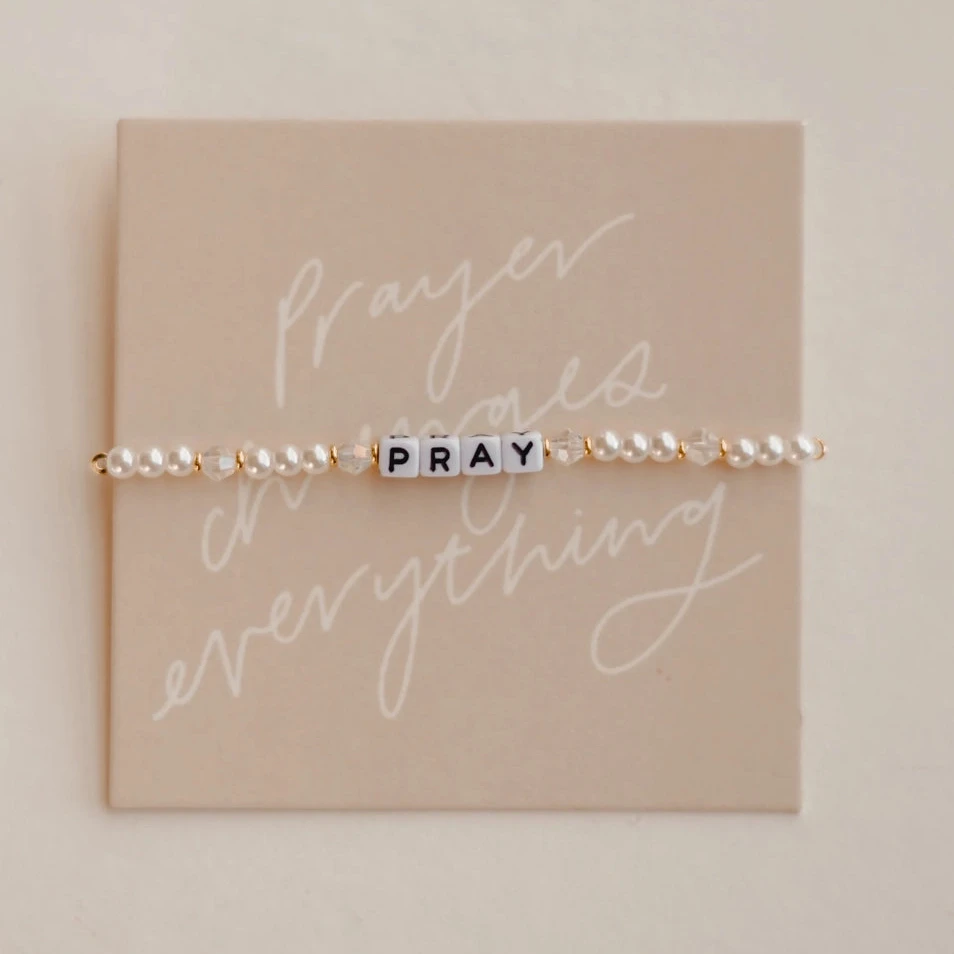 Pray Beaded Bracelet