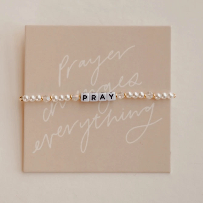 Pray Beaded Bracelet