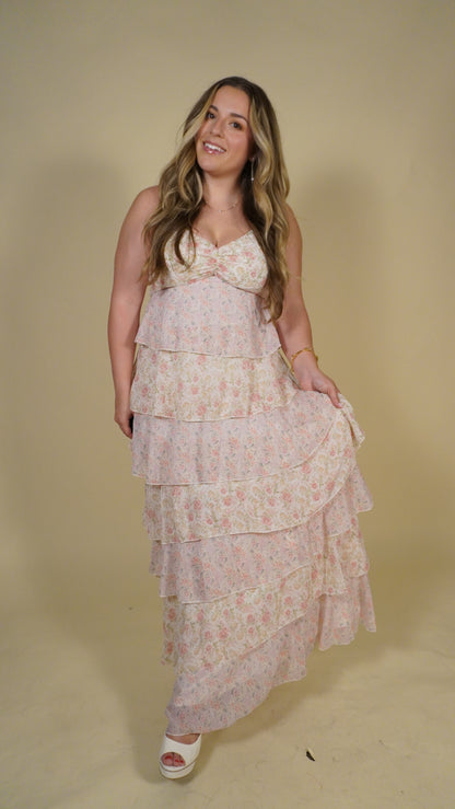 Primrose Ruffle Maxi
