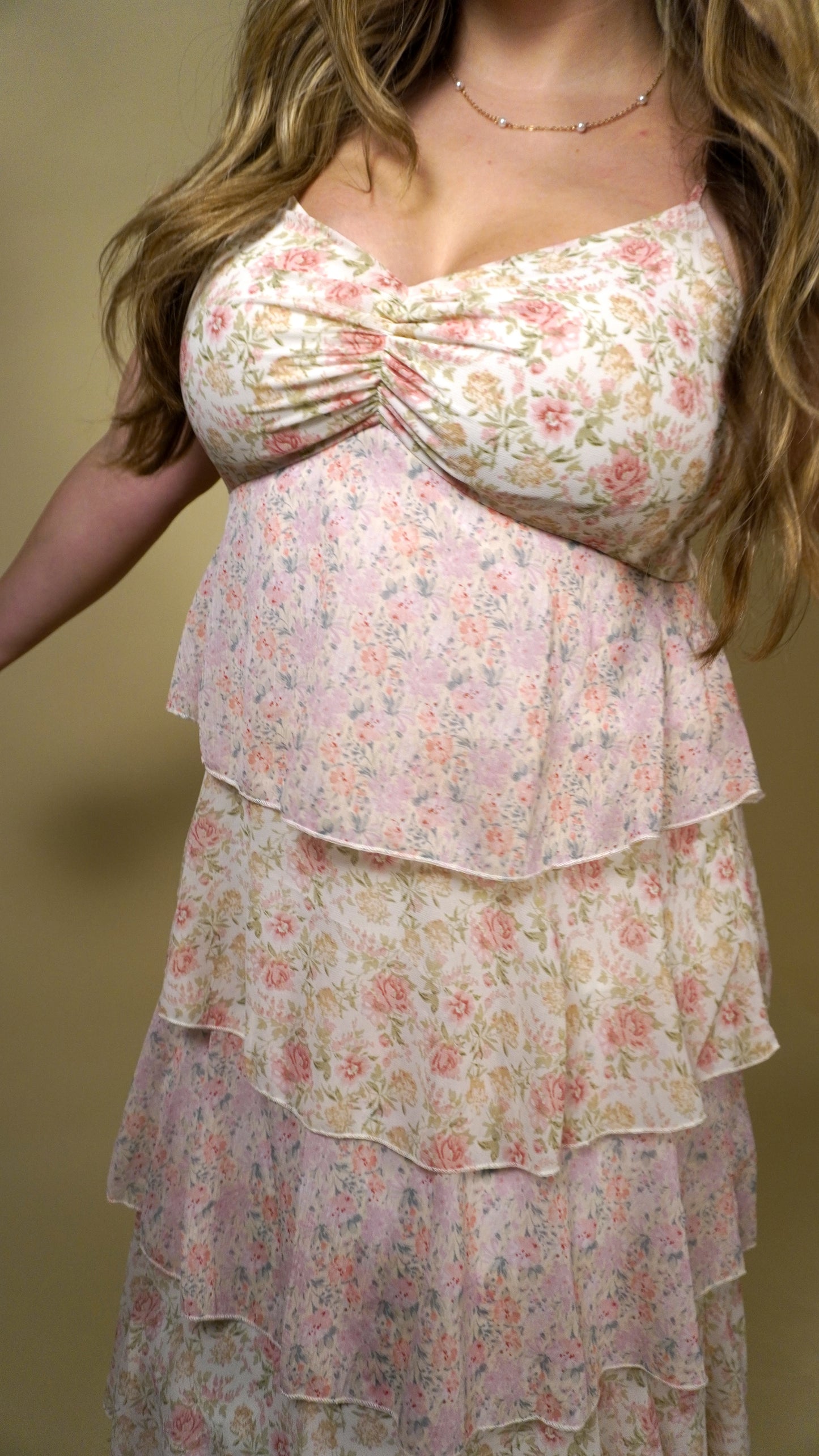Primrose Ruffle Maxi