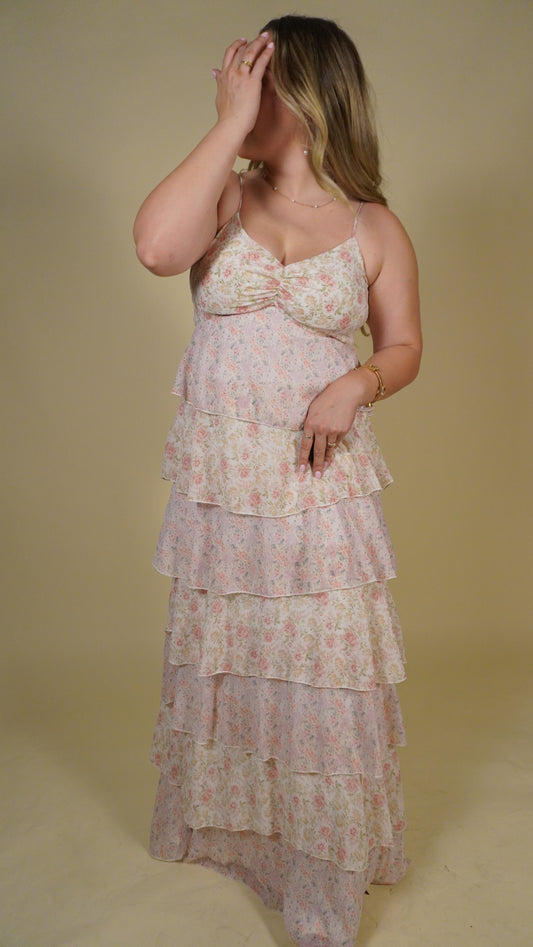 Primrose Ruffle Maxi