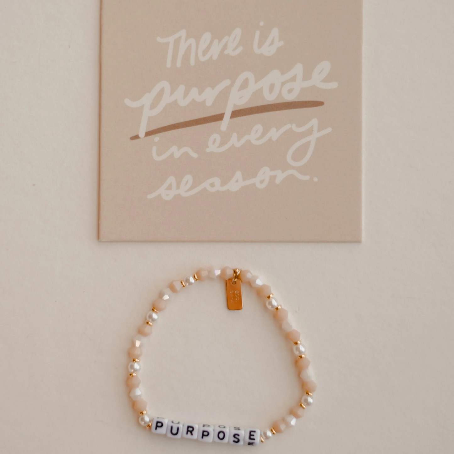 Purpose Beaded Bracelet