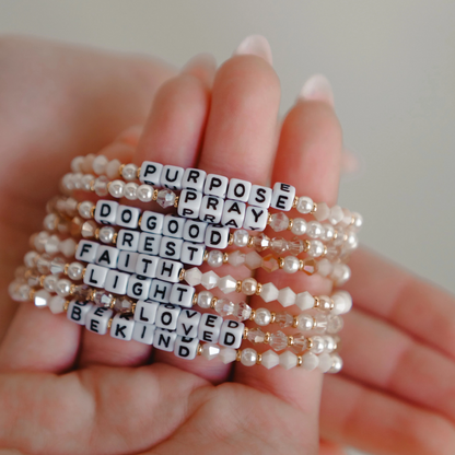 Purpose Beaded Bracelet
