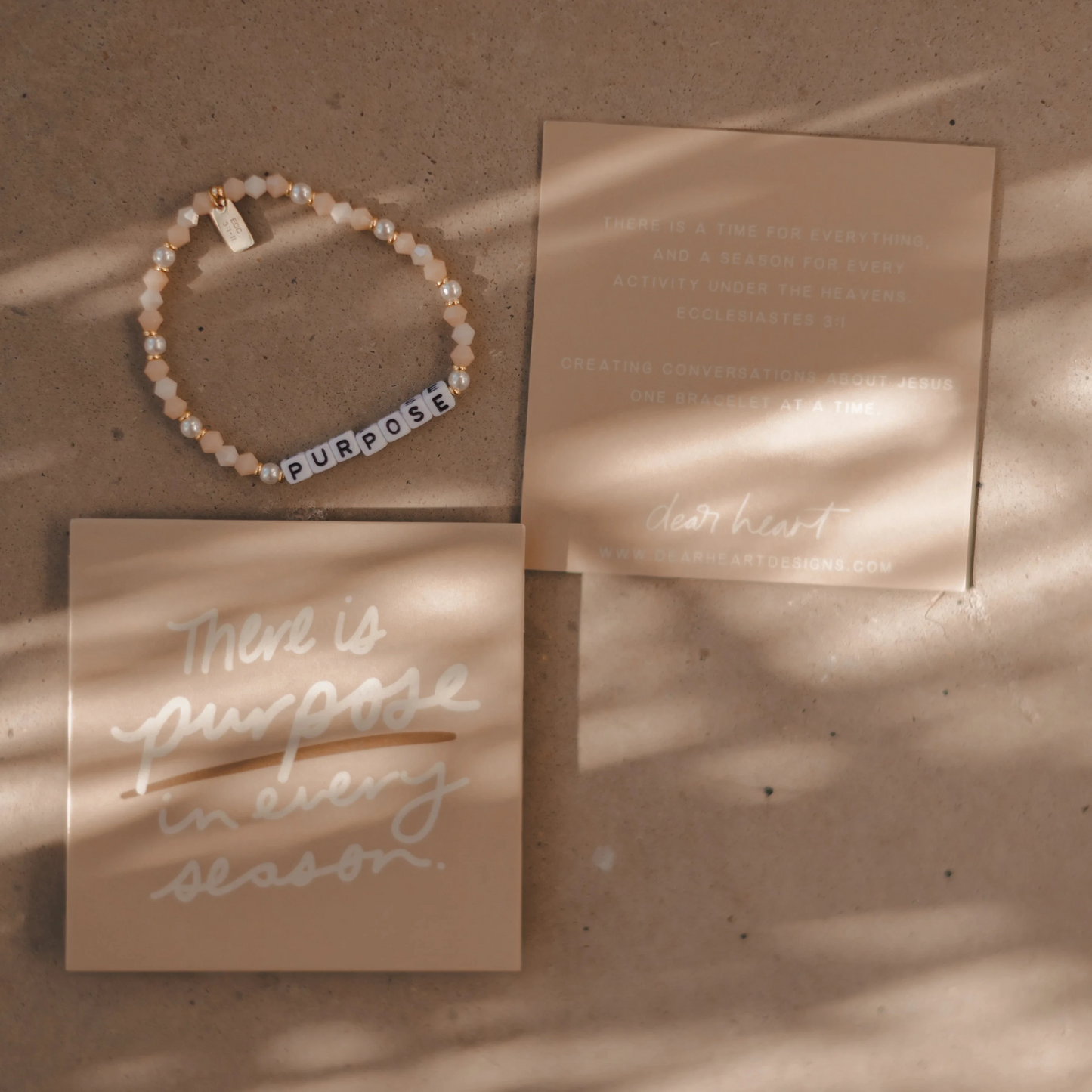 Purpose Beaded Bracelet