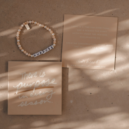 Purpose Beaded Bracelet