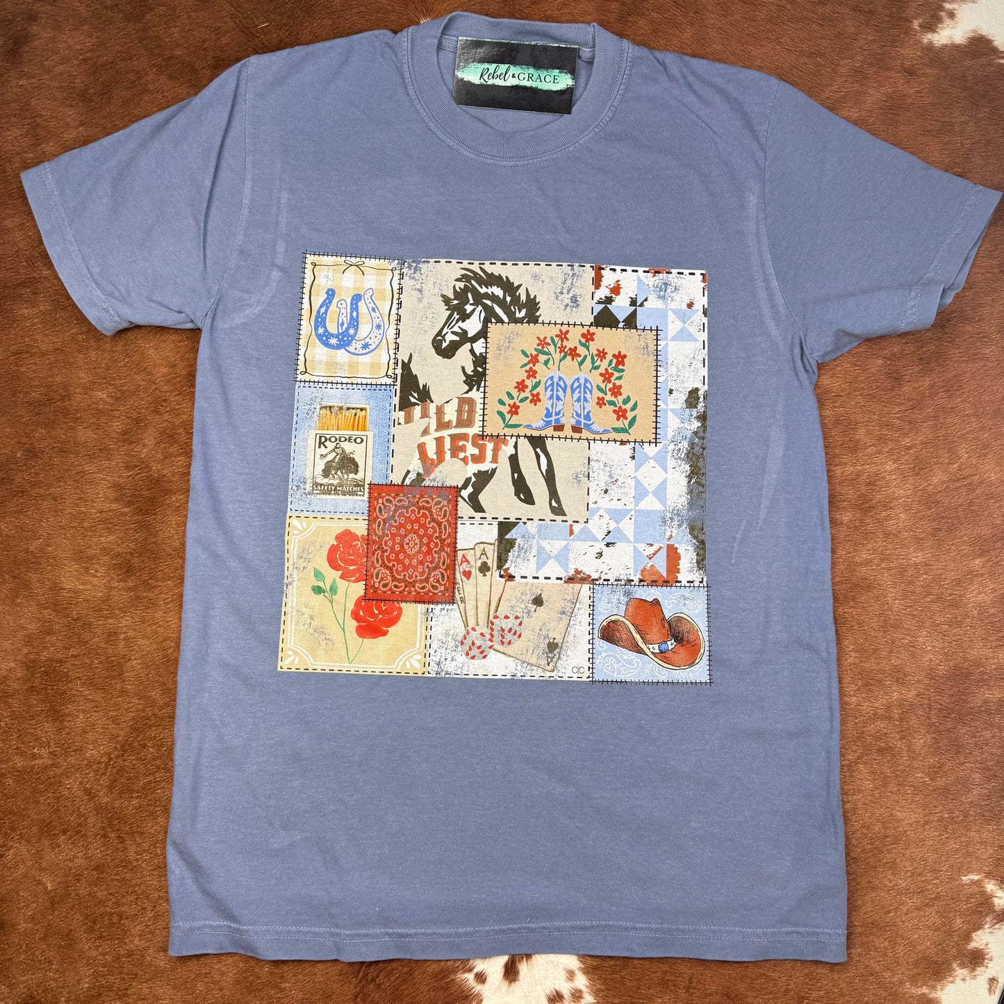 Rodeo Patchwork Tee
