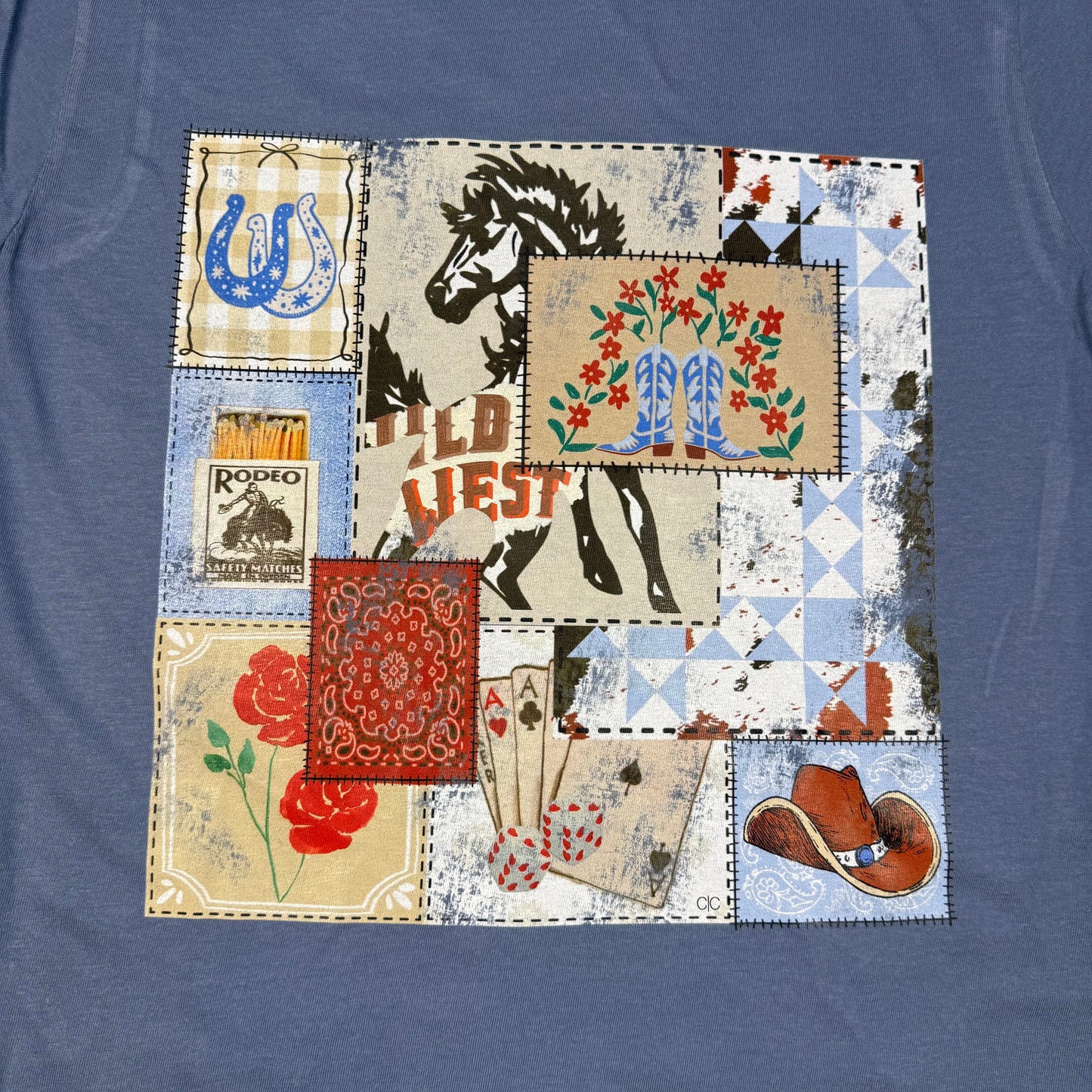 Rodeo Patchwork Tee