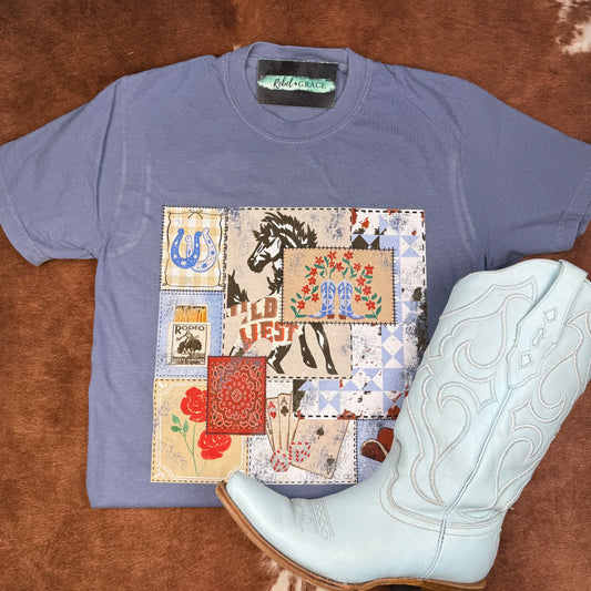 Rodeo Patchwork Tee